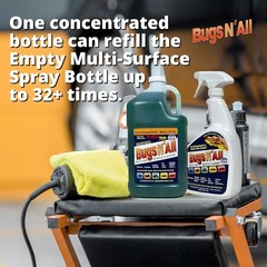Powerful 1 Gal Car Cleaner & Degreaser – Citrus Bug Tar Remover, Non-Corrosive