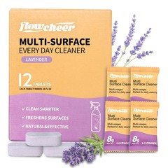 Multi Surface Cleaner Refills -All Purpose Cleaning Tablets-Makes 192 fl oz(1…