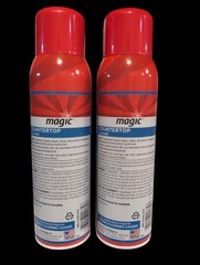 Magic Countertop Cleaner Spray x2 Kitchen Surface Protects Laminate/Engineered