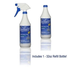 Brilliante Crystal Chandelier Cleaner – Manual Sprayer 32oz Environmentally S…