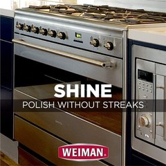 Weiman Stainless Steel Cleaner and Polish Spray, 17 oz, Pack of 1 – NEW