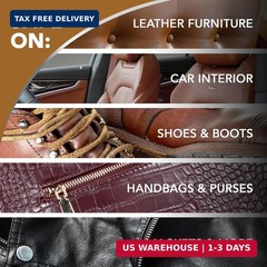Weiman Leather Cleaner & Conditioner – Cleans, Restores & Protects Leather, UV P