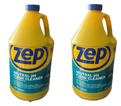 Zep Neutral PH Industrial Floor Cleaner 2 Gallon ZUNEUT128 Concentrated