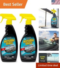Professional-Grade Glass Cleaner – 22 fl oz Ammonia-Free & Residue-Free Spray