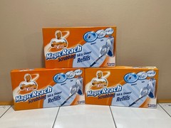 Mr. Clean Magic Reach Scrubbing Tub Shower Pads Refills 3 BOXES OF 8 / 24 TOTAL