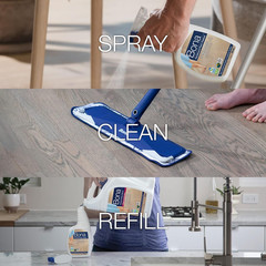 Hardwood Floor Cleaner Spray – 32 Fl Oz – Residue-Free Floor Cleaning Solution f