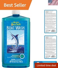 Sea Safe Boat Wash – Super Concentrated Formula – Gently Removes Dirt, Grime,…