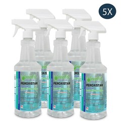 Hydrogen Peroxide All Purpose( Toilet, Carpet,Glass,Stain) Cleaner 32 oz (5x)