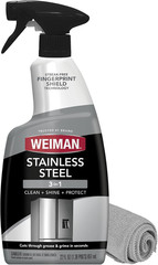 Stainless Steel Cleaner and Polish – Protects Appliances from Fingerprints and L
