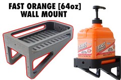 Heavy Duty Wall Mount Holder Bracket for Permatex Fast Orange 25217 64oz