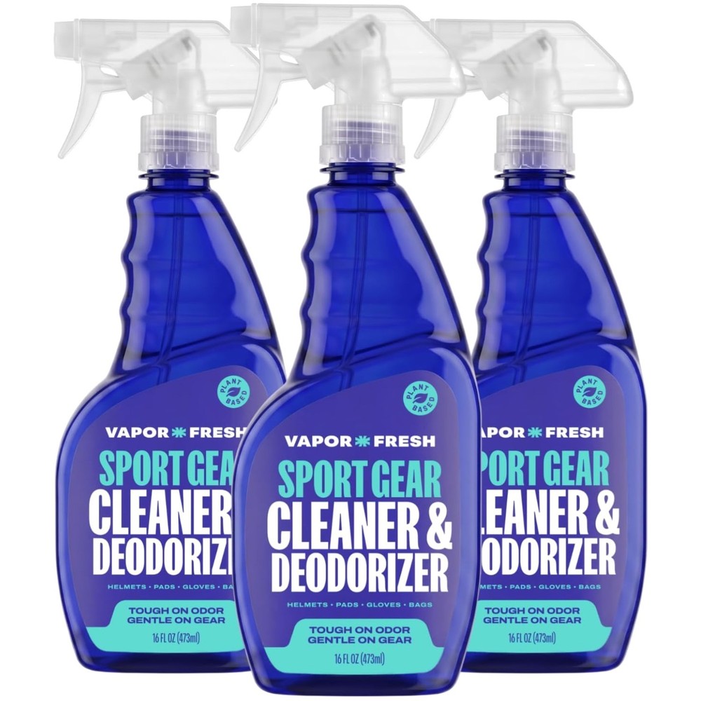 Sports Equipment Cleaner & Deodorizer – 16oz 3-Pack