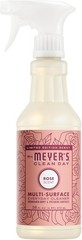 MRS. MEYER’S CLEAN DAY Multi-Surface Everyday Cleaner, Rose Scent, 16 Fl Oz