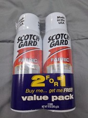 2x ORIGINAL Scotchgard by 3M Fabric & Upholstery Protector 10 oz Scotchguard USA