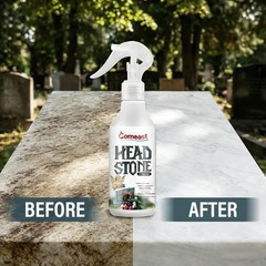 Headstone Cleaner for Graves Compatibility with Cemetery Memorials 8.45 Fl Oz