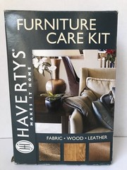 New Havertys Makes It Home Furniture Care Gold Kit Fabric – Wood – Leather (C6)