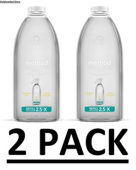 2 PACK – Method Daily Shower Spray Cleaner Refill Eucalyptus Mint 68 oz Each