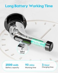 S&DElectric Spin Scrubber for Cleaning Bathroom: Cordless Power Shower Scru