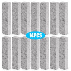14 PCS Pumice Stone Toilet Bowl Cleaner Set for Bathroom, Kitchen, Pool & Grill