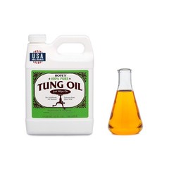 Pure Tung Oil Finish – Food Safe, Waterproof Natural Sealer for Wood Projects