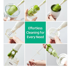 5-in-1 Silicone Cleaning Brush – Detachable or All-in-one Step Cleaning