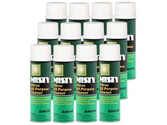 MISTY Citrus All-Purpose Cleaner – 19 oz (Case of 12) 1001583 – Biodegradable