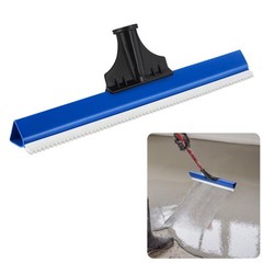 1 Pack 16 Inches Epoxy Floor Squeegees Notched Squeegee for Self Leveling Cement