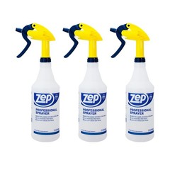 ZEP Professional Sprayer Bottle – 32 oz (Pack of 3) – HDPRO1 – Versatile Adjusta