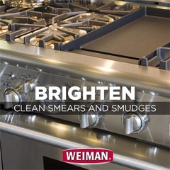 Weiman Stainless Steel Cleaner and Polish Spray, 17 oz, Pack of 1 – NEW