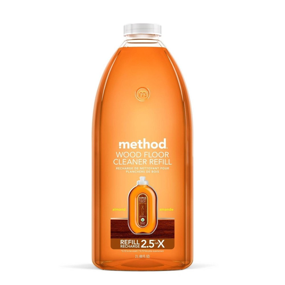 Almond Cleaning Products Wood Floor Cleaner Refill – 68 fl oz