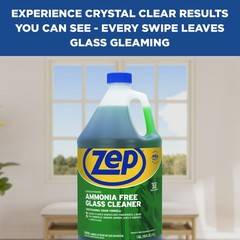 Zep Ammonia Free Glass Cleaner Concentrate- ZU1052 – Commercial Strength