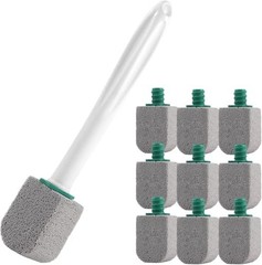 Pumice Stone Toilet Cleaner with Long Handle,Pumice Toilet Scrubber Toilet Bo…