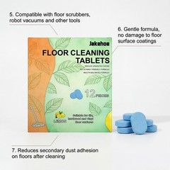 12~36 Pieces Floor Cleaning Tablets – Powerful Floor Cleaner Cleaning Tablets US