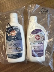 Lot of 2 Hoover Paws and Claws Deep Clean & Spot Chase 6 Oz Bottles