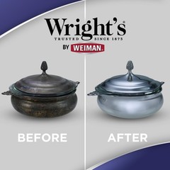 by Weiman Silver Cleaner and Polish Cream with Polishing Cloth, Ammonia-Free,…