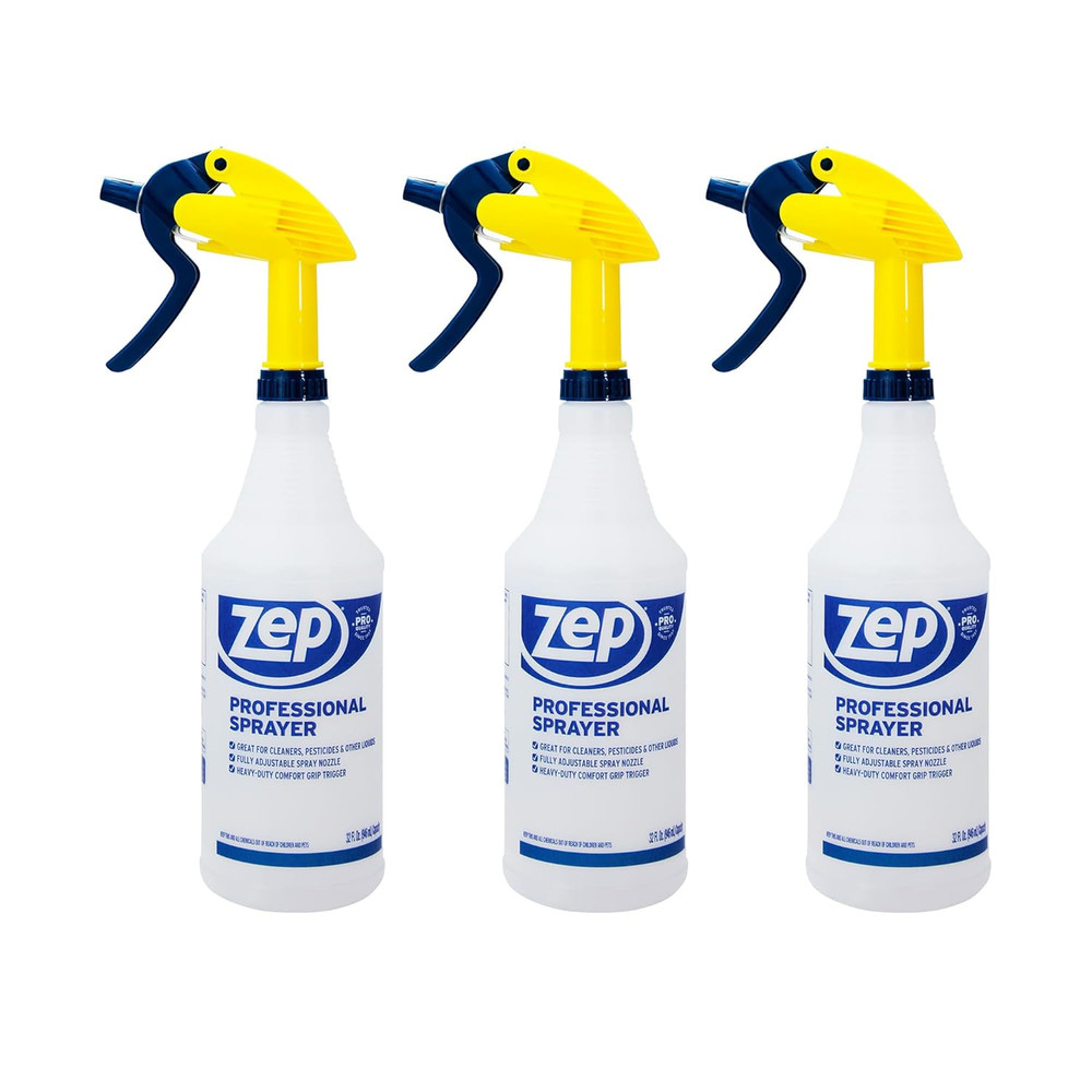 Professional Sprayer Bottle – 32 Oz (Pack of 3) – HDPRO1 – Versatile Adjustable