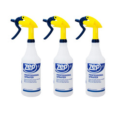 Professional Sprayer Bottle – 32 Oz (Pack of 3) – HDPRO1 – Versatile Adjustable