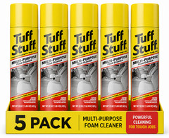 (5 PACK )Tuff Stuff Multi Purpose Foam Cleaner for Deep Cleaning of Car Interior