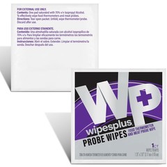 Wipesplus Thermometer Probe Wipes 70 Isopropyl Alcohol Wipes Individually
