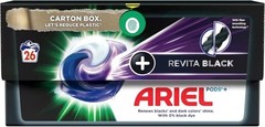 ARIEL Pods Laundry Detergent PODS + REVITA BLACK dark laundry pods 26 pods
