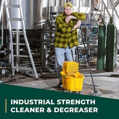 Eco-Friendly Lemon Scent Industrial Cleaner, 128 Fl Oz – Non-Toxic Formula