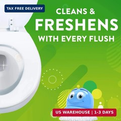 Scrubbing Bubbles Fresh Gel Toilet Bowl Cleaning Stamps, Helps Keep Toilet Clean