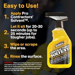 Orange-Sol De-Solv-it® Pro Contractors Solvent™, Versatile Adhesive Remover S…