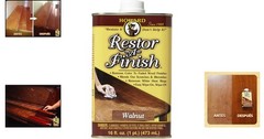 Restor-A-Finish 16 oz Walnut for Wood Scratch and Damage Repair