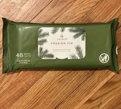 Thymes Frasier Fir Scented Cleaning Wipes – Quantity 48
