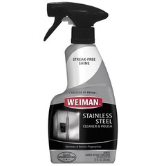 Weiman 76 Cleaner and Polish, 12 oz Bottle, Liquid, Floral, White