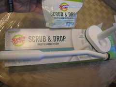 Scotch Brite Scrub And Drop Toilet Cleaning System Wand Stand Tablets New Sealed