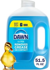 Dawn Ultra Dish Soap,Large Original Blue Liquid Dishwashing Detergent 51.5 oz