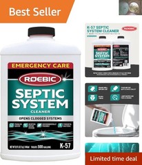 Eco-Friendly 32 Oz Septic Cleaner – Fast Clog Prevention & Maintenance