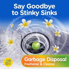 Plink Garbage Disposal Cleaner Deodorizer 60 Count Value Pack Assorted Scents