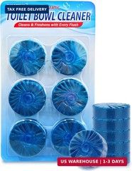 Automatic Toilet Bowl Cleaner Tablets – Long-Lasting Bathroom Tank Cleaner for E